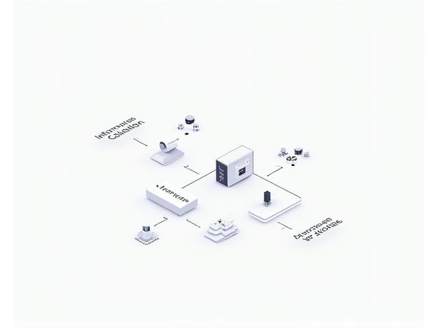 個人情報の収集と利用の流れを示すインフォグラフィック