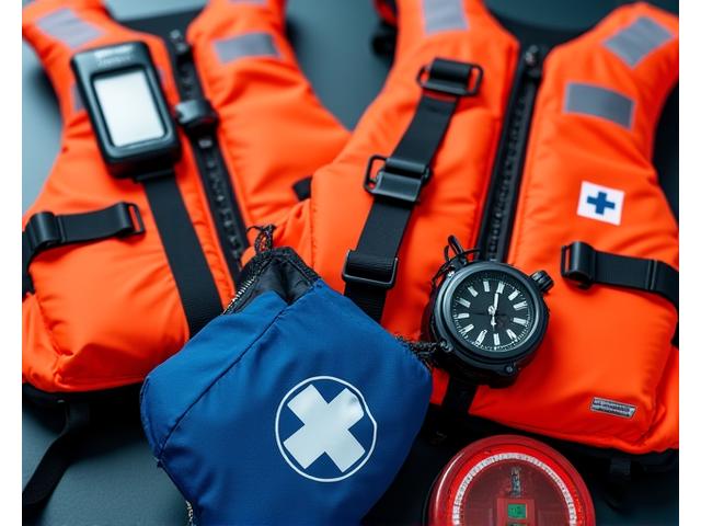 お客様の安全を確保するための安全装備類